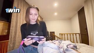 The guy pleased his stepsister with a new format of passion