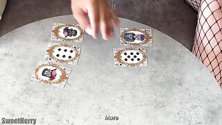 We’re going to fuck, I lost a card game. No big deal