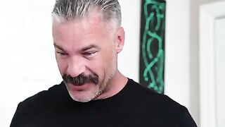 A beautiful blowjob scene with a truce, showcasing the hottest FMM action