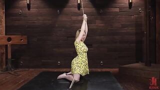 Sweet torture with a vibro, a BDSM training session using a vibrator for intense pleasure