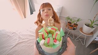 Now the girl can do anything after receiving a special gift