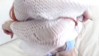 The activated girl is ready to receive a cock at any time