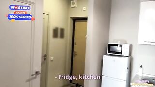 A humble-looking girl seduced the realtor and got fucked hard