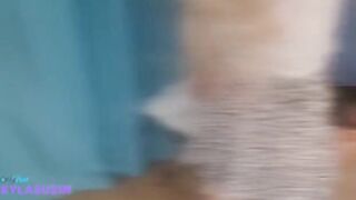 Sex on the chair with a beautiful Turkish girl in doggy style