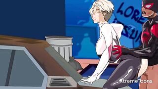 Spider-Man: Lewd Stories - Spider-Man hentai with the best cumpilation online