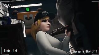 Vanessa gets fucked in the office at Freddy Fazbear Mega Pizzaplex