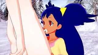 Iris becomes a Pokémon H Hoe - Pokémon Hentai