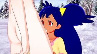 Iris becomes a Pokémon H Hoe - Pokémon Hentai