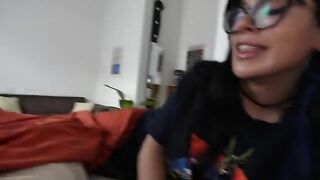 Girl came to her girlfriend for a sleepover, but things got intimate