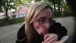 A girl agreed to fuck with her stepbrother in the car for money