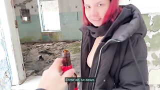 When there’s no cock, a girl will do anything with anything