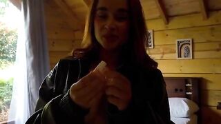 The girl with the trump cards came to the couple for anal sex