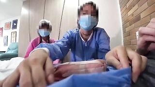 A nurse uses her skills to help with studying by providing an unforgettable lesson