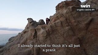 There's nothing to be found on the rocks, but you can try deepthroat diving