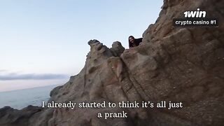There's nothing to be found on the rocks, but you can try deepthroat diving