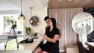 This girl loves to suck cock, as it should be!