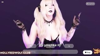 The guy made a machine for sex with a blondie