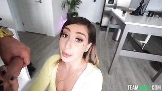 When she puts her pussy down, your mind goes black