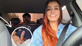 The girl noticed the sign of a stopped car and became a sex slave