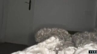 The Arab girl has a strong desire to have sex, she is very naughty