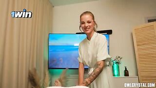 A massage with a happy ending for the cheating wife