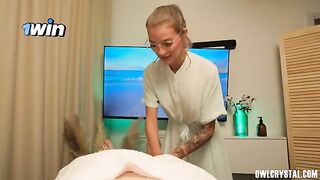 A massage with a happy ending for the cheating wife