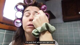 The pipe burst, and her patience ran dry—she wanted a plumber fast