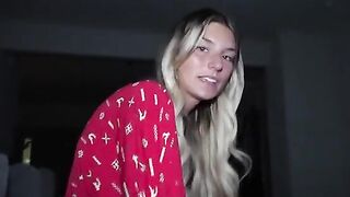 She made a surprise for her stepbrother before bedtime