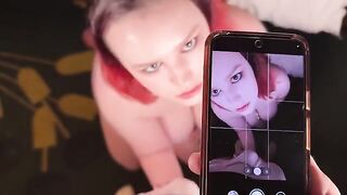 Slap me, leave a handprint nude photoshoot