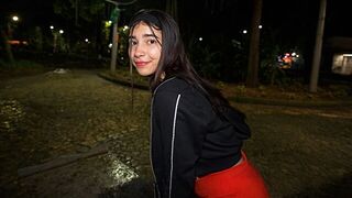 A cute Latina babe gets her asshole gapped hard in this intense scene