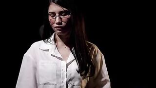 A wonderful brunette has an orgasm and a great man came to her