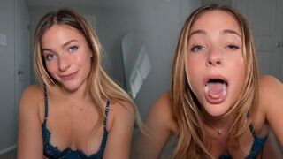 The girl has a great talent for deep throat, showcasing her skills in a steamy session