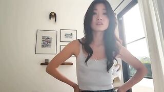 Alex Adams teaches Asian step-sis Lucy Mochi about sex in a steamy session