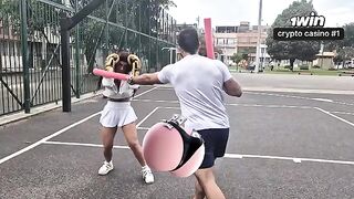 The battle for the membership has begun with a sweaty and seductive twist