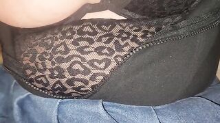A hot blonde is jumping on a dick as if racing for sperm