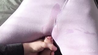 I rubbed my wet pussy and it ended up messy