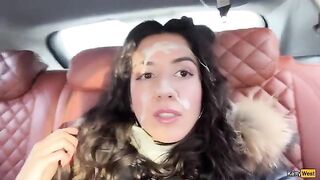 A fireworks display of cum all over the face in stunning HD