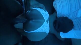 Ebony woman gets fucked in doggy style by her cheating boyfriend