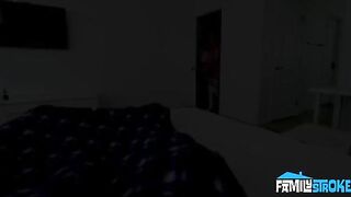 Lessons in deep water with a hot brunette, all from first person perspective