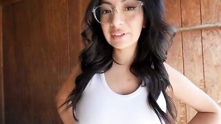 I seduced my contractor and we fucked in the barn, it was awesome