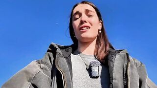Masturbation as a way of meditation for this hot brunette babe