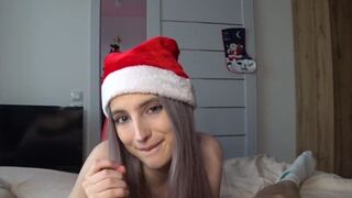 Fucked a neighbor's tight pussy on Christmas Eve