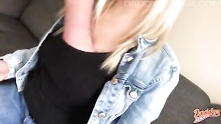 Girl POV! I filmed my cum-filled pussy insemination