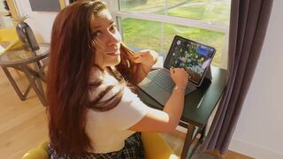 My pervert stepdad fucked my slutty stepdaughter in school again, courtesy of Jolla PR