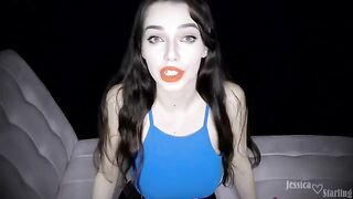 You hate her, but her big natural tits make you cum - Jessica Starling
