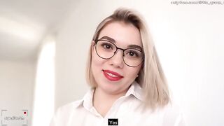 Student fucks his teacher on the table in 4K POV
