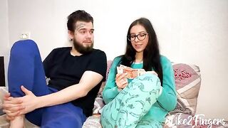 Hot stepsister gets her asshole gapped hard and deep in this hot vid