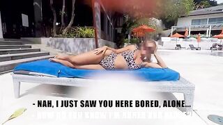 Pick up girl in the pool and fuck her at home