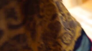 An appetizing Russian girl made a mess while sucking a big dick