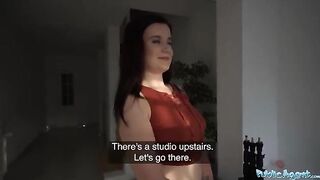 Photography studio hook-up with cute model Little Eliss